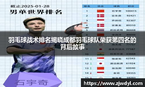 羽毛球战术排名揭晓成都羽毛球队荣获第四名的背后故事